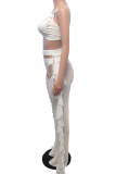 Red Sexy Solid Hot Drilling Patchwork Mesh Swimwears