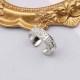 Silver Vintage Geometric Patchwork Rings