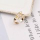 Gold Vintage Simplicity Geometric Rhinestone Rings