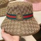 Khaki Street Letter Patchwork Hat