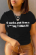 Black Casual Daily Print Patchwork Letter O Neck T-Shirts