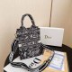 Black Street Letter Patchwork Bags