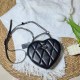 Black Street Simplicity Geometric Patchwork Zipper Bags