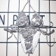 White Sexy Print Bandage Letter Swimwears