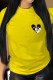 Yellow Casual Print Patchwork O Neck T-Shirts