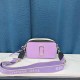 Purple Simplicity Geometric Patchwork Zipper Bags