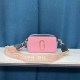 Pink Simplicity Geometric Patchwork Zipper Bags