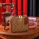 Brown Street Letter Geometric Zipper Bags
