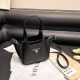 Black Street Simplicity Letter Patchwork Bags