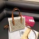 White Simplicity Geometric Patchwork Bags