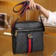 Black Street Letter Patchwork Zipper Bags