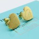 Gold Street Letter Patchwork Earrings