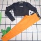 Black Yellow Sexy Letter Patchwork Swimwears
