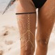 Gold Sexy Solid Patchwork Chains Accessories
