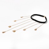 Gold Sexy Animal Patchwork Chains Accessories