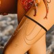 Gold Sexy Patchwork Chains Accessories