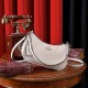 White Street Simplicity Letter Zipper Bags