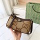 Brown Street Simplicity Letter Zipper Bags