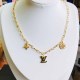 Gold Street Letter Chains Necklaces
