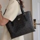 Black Street Letter Zipper Bags