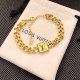 Gold Simplicity Letter Chains Bracelets