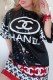 Black Casual Street Letter Sequins O Neck Straight Dresses