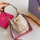 Khaki Street Letter Patchwork Bags