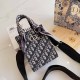 Black Street Letter Patchwork Bags