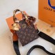 Brown Street Letter Patchwork Bags