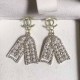Gold Street Geometric Patchwork Pearl Earrings