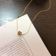 Gold Simplicity Letter Chains Necklaces