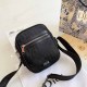 Black Street Letter Zipper Bags