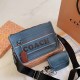 Blue Street Simplicity Letter Zipper Bags