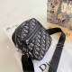 Black Gray Street Letter Zipper Bags
