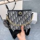 Black Gray Street Letter Chains Bags