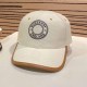 Khaki Street Simplicity Print Letter Hat