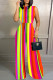 Multicolor Casual Print Hollowed Out Basic O Neck Sleeveless Two Pieces