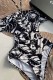 Black Sexy Print Draw String Swimwears