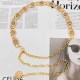 Gold Street Letter Chains Waist Chain