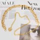 Gold Street Letter Chains Waist Chain