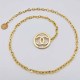 Gold Street Simplicity Letter Chains Waist Chain
