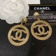 Gold Street Letter Patchwork Earrings