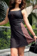 Black Casual Letter Embroidery Patchwork U Neck A Line Dresses