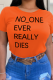 Orange Casual Daily Print Patchwork O Neck T-Shirts