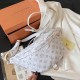 White Street Letter Zipper Bags
