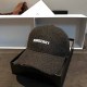 Dark Gray Street Simplicity Letter Patchwork Hat