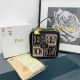 Black Street Letter Zipper Bags