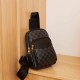 Black Gray Street Letter Zipper Bags