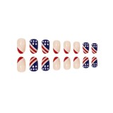Red Casual Print The stars Basic Nail Paste