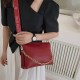 Burgundy Street Simplicity Letter Chains Bags